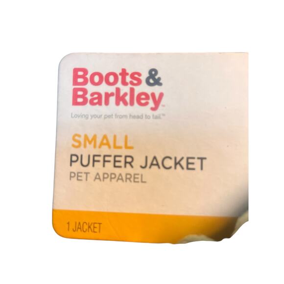 Boots & Barkley Small Sage Green Puffer Jacket for Dog up to 20 lbs. NWT - Picture 2 of 5